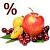 плодовые, кустарники -%